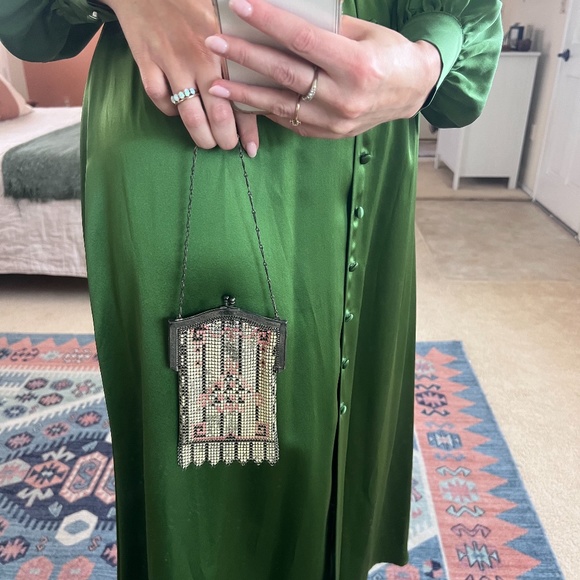 ✨ Very Rare 1930s flapper chainmail purse✨ - Picture 1 of 5